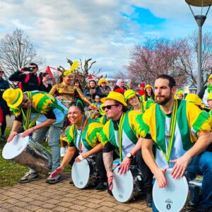 Carnaval de Brumath - Timbals en action